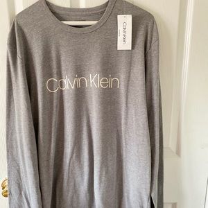 Calvin Klein Grey Long Sleeve Tee